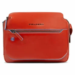 Piquadro Umhängetaschen<Blue Square Umhängetasche Leder 27 cm rust