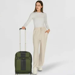 Piquadro Weichgepäck Kabinengepäck|4-Rollen Kabinentrolleys<Brief 2 4 Rollen Kabinentrolley 55 cm green