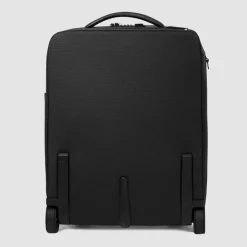 Clearance Piquadro Brief 2 Rollen Kabinentrolley 45 cm nero