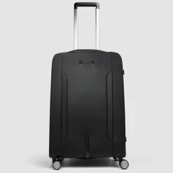 Discount Piquadro Brief 4 Rollen Trolley 68 cm mit Dehnfalte black
