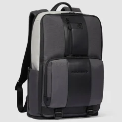 Outlet Piquadro Brief 2 Special Business-Rucksack 45 cm Laptopfach graphite-black