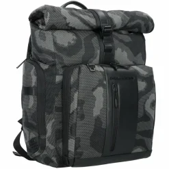 Online Piquadro Brief Daypack 46 cm Laptopfach camouflage black