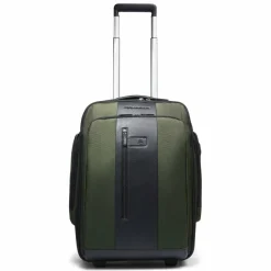 Piquadro Rucksack-Trolleys|Business-Rucksäcke<Brief 2-Rollen Rucksacktrolley 53 cm Laptopfach green