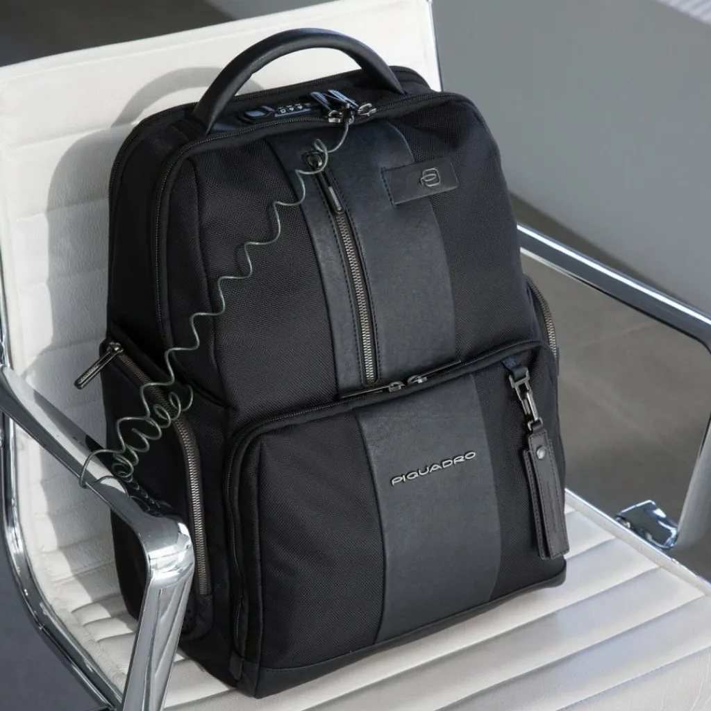 Piquadro Brief Rucksack RFID 42 cm Laptopfach