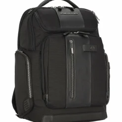 Piquadro Business-Rucksäcke|Laptoptaschen<Brief Rucksack RFID 43 cm Laptopfach black