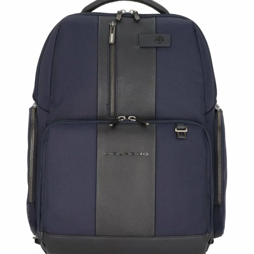 Piquadro Business-Rucksäcke|Laptoptaschen<Brief Rucksack RFID 42 cm Laptopfach blue