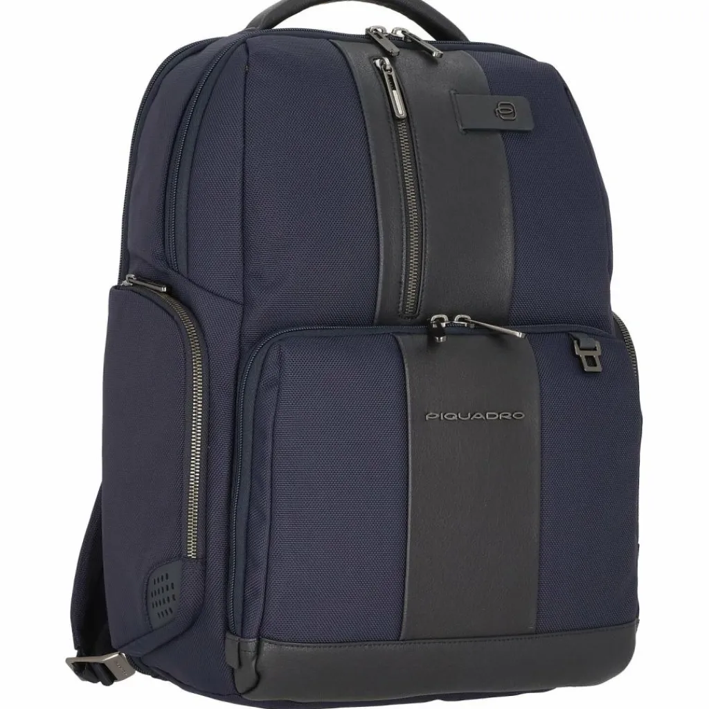 Piquadro Business-Rucksäcke|Laptoptaschen<Brief Rucksack RFID 42 cm Laptopfach blue