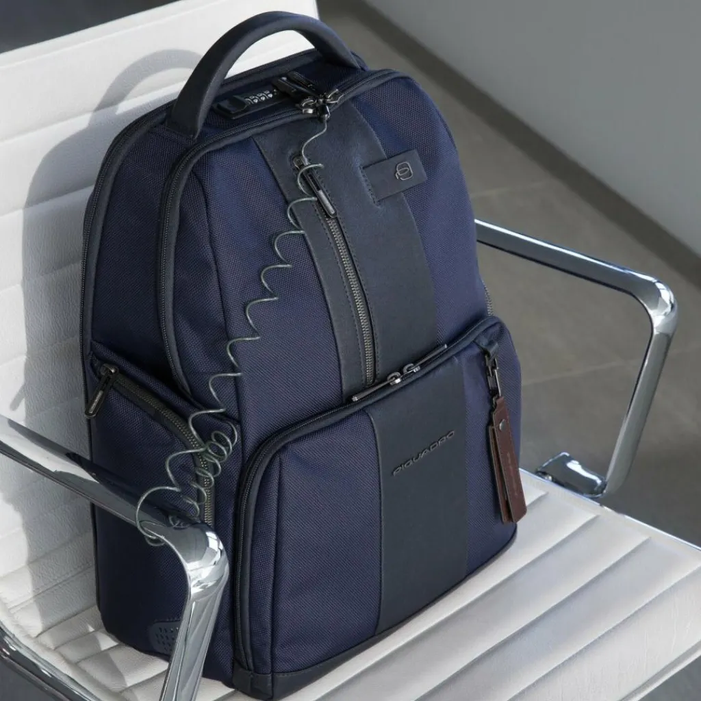 Piquadro Brief Rucksack RFID 42 cm Laptopfach