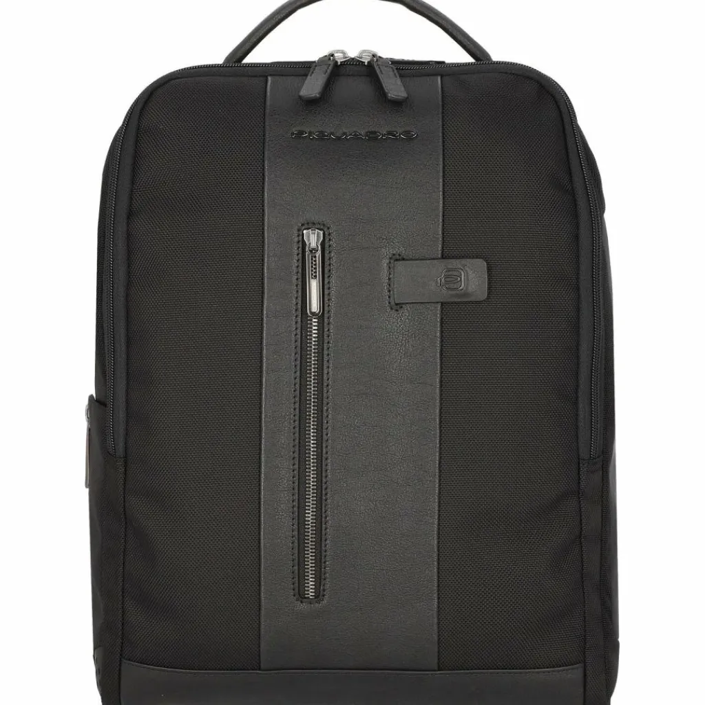 Piquadro Business-Rucksäcke|Laptoptaschen<Brief Rucksack RFID 41 cm Laptopfach black