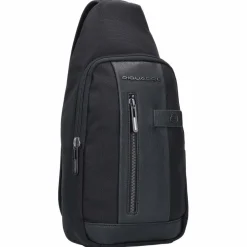 Discount Piquadro Brief Umhängetasche 37 cm black