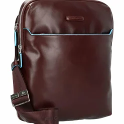 Best Piquadro Brief Umhängetasche Leder 26 cm dark brown