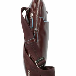 Best Piquadro Brief Umhängetasche Leder 26 cm dark brown