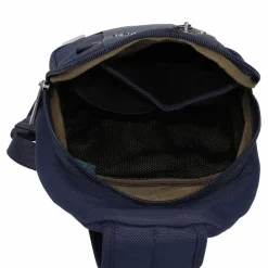 Clearance Piquadro Brief Umhängetasche 37 cm blue