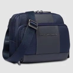 Online Piquadro Brief Umhängetasche 24 cm blue