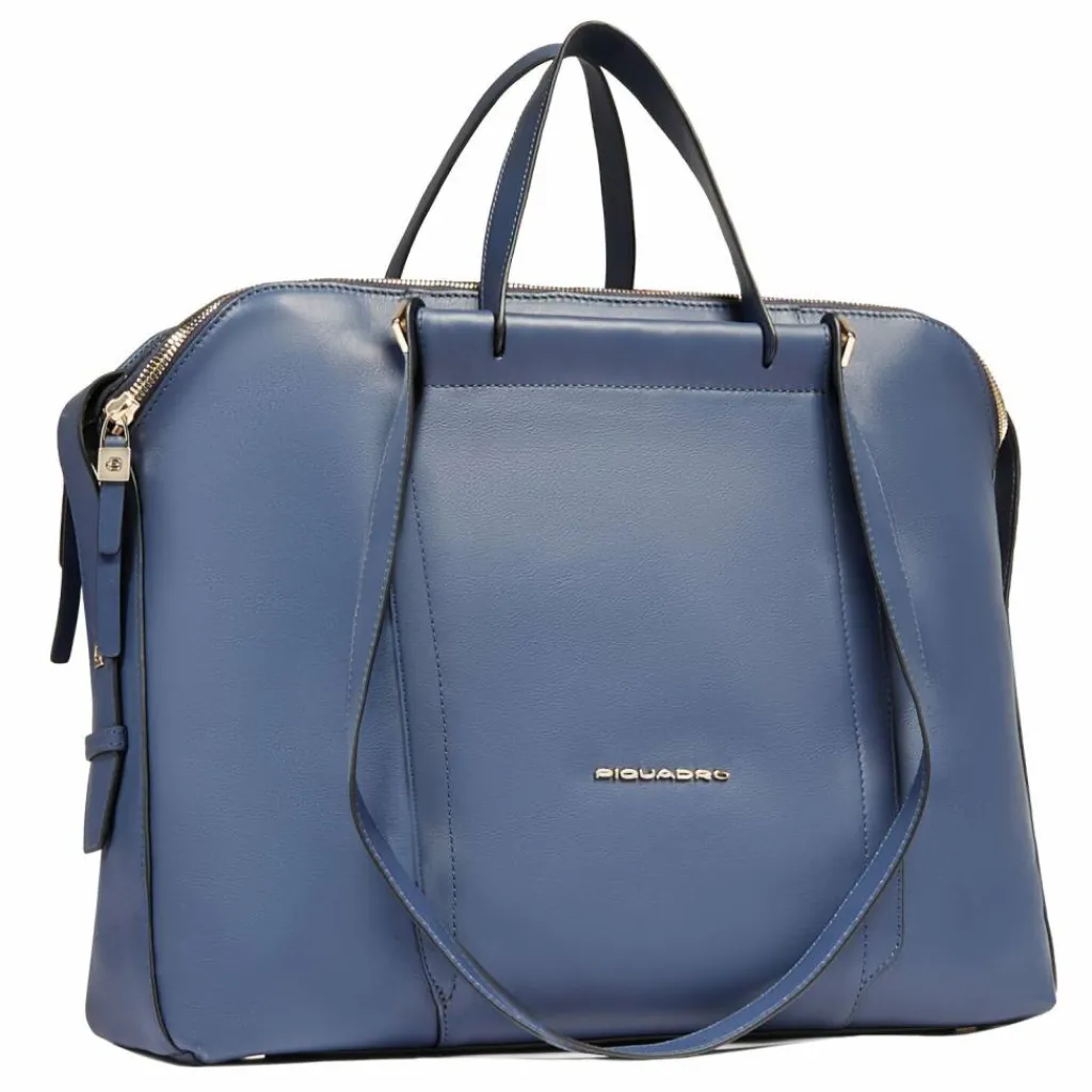 Piquadro Circle Laptoptasche Leder 40 cm Laptopfach