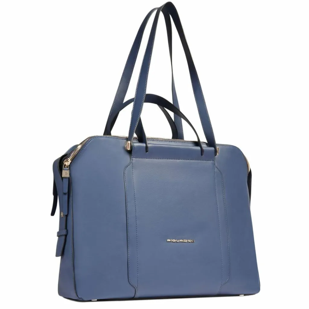 Piquadro Circle Laptoptasche Leder 40 cm Laptopfach