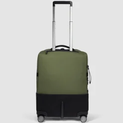 Piquadro Weichgepäck Kabinengepäck|4-Rollen Kabinentrolleys<Corner 4 Rollen Kabinentrolley 55 cm green