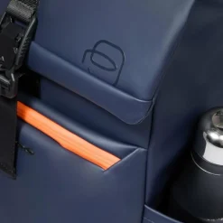 Online Piquadro Corner Business-Rucksack 42 cm Laptopfach blue