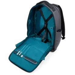 Piquadro Daypacks<Corner Daypack RFID Schutz 43 cm Laptopfach grey