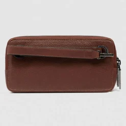 Piquadro Kulturbeutel<Cronus Kulturbeutel Leder 19.5 cm brown