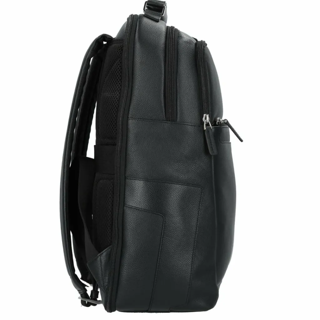 Hot Piquadro Daypack Leder 43 cm Laptopfach black