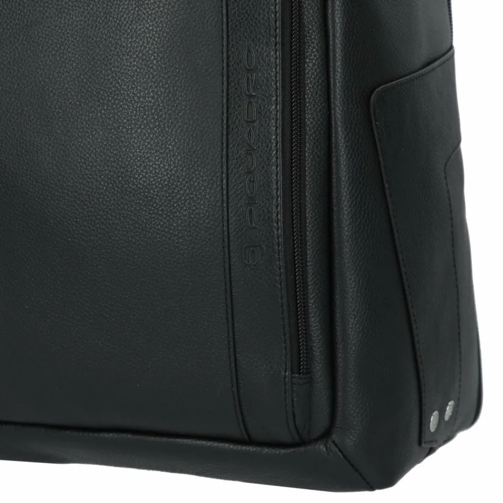 Hot Piquadro Daypack Leder 43 cm Laptopfach black