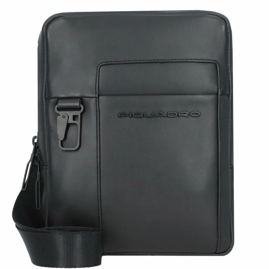 Piquadro Umhängetaschen<Finn Umhängetasche Leder 18 cm black