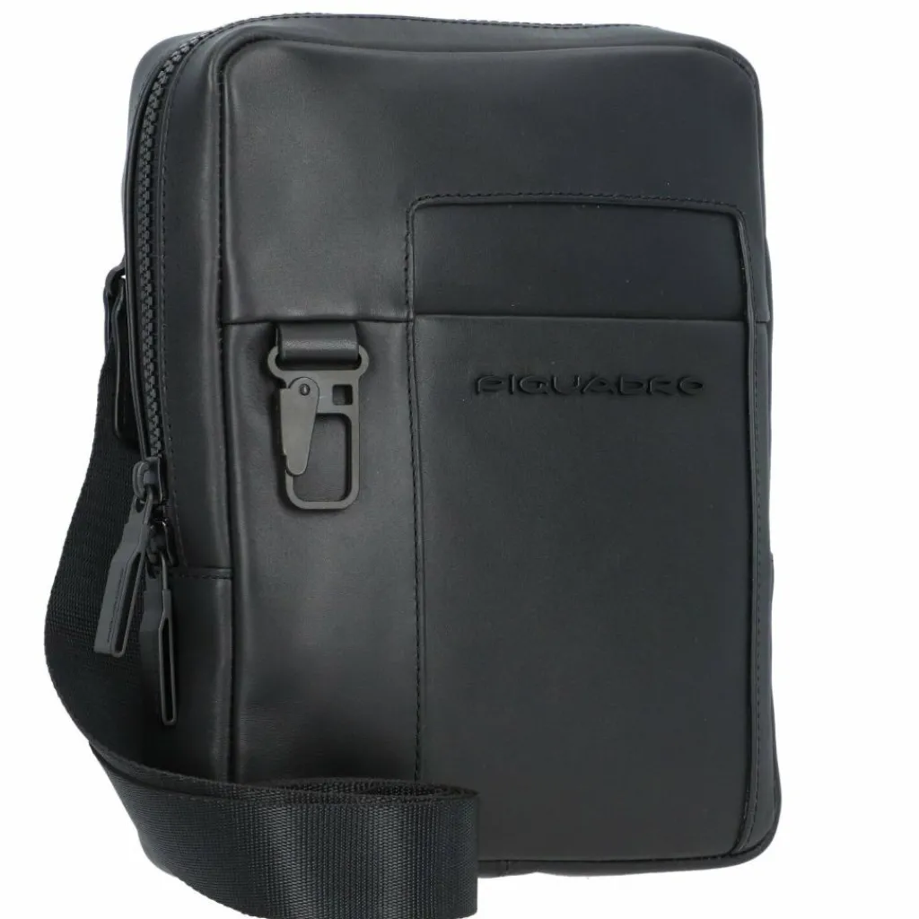 Piquadro Umhängetaschen<Finn Umhängetasche Leder 18 cm black
