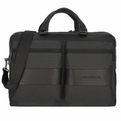 Outlet Piquadro Gio Aktentasche 41.5 cm Laptopfach black