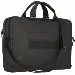 Outlet Piquadro Gio Aktentasche 41.5 cm Laptopfach black