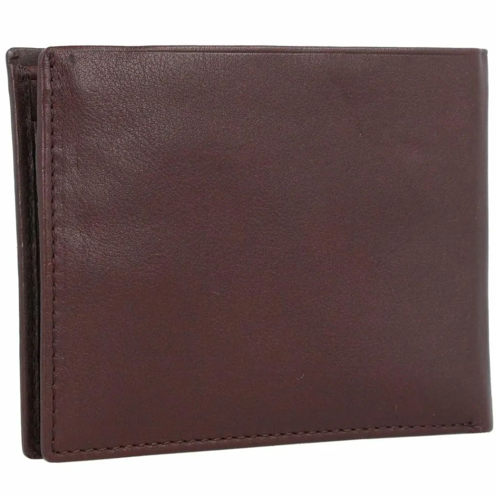 Piquadro Herrengeldbörsen Querformat<Harper Geldbörse RFID Leder 14 cm dark brown