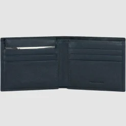 Piquadro Herrengeldbörsen Querformat<Harper Geldbörse RFID Leder 11 cm night blue