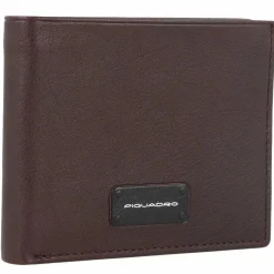 Clearance Piquadro Harper Geldbörse RFID Leder 11 cm dark brown