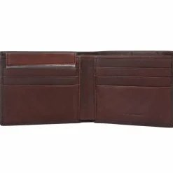 Clearance Piquadro Harper Geldbörse RFID Leder 11 cm dark brown