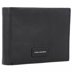 Piquadro Herrengeldbörsen Querformat<Harper Geldbörse RFID Leder 14 cm black