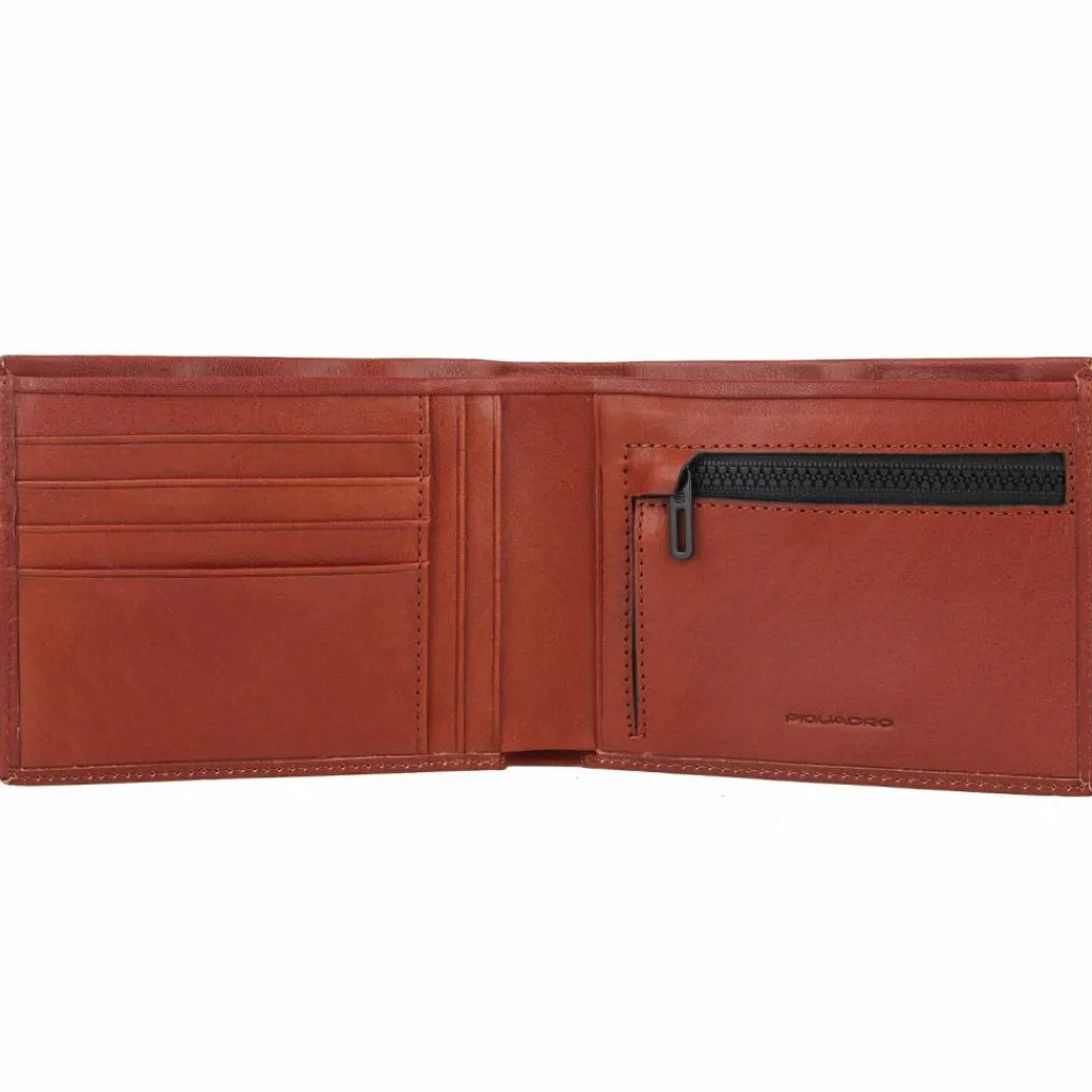 Herren Piquadro Harper Geldbörse RFID Leder 14 cm