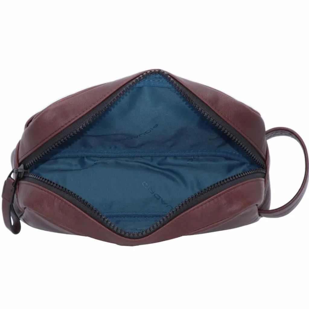 Piquadro Harper Kulturbeutel Leder 23 cm