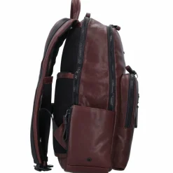 Piquadro Lederrucksäcke|Business-Rucksäcke<Harper Rucksack RFID Leder 40 cm Laptopfach dark brown