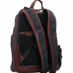 Piquadro Lederrucksäcke|Business-Rucksäcke<Harper Rucksack RFID Leder 40 cm Laptopfach dark brown