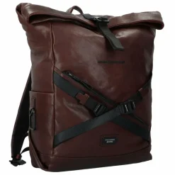 Piquadro Lederrucksäcke|Business-Rucksäcke<Harper Rucksack Leder 48 cm Laptopfach dark brown