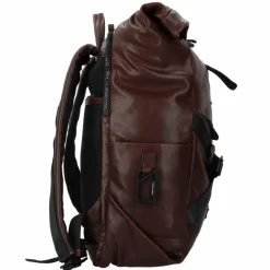Piquadro Lederrucksäcke|Business-Rucksäcke<Harper Rucksack Leder 48 cm Laptopfach dark brown