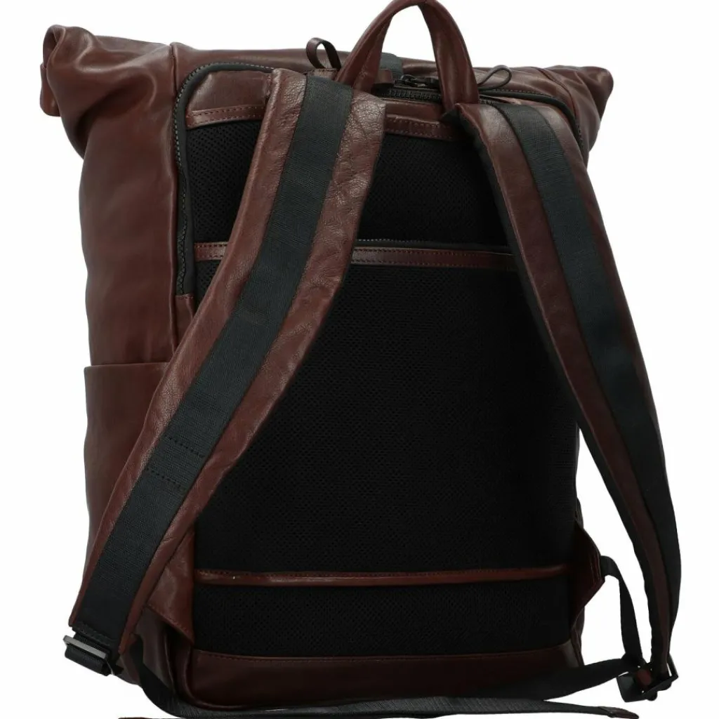 Piquadro Lederrucksäcke|Business-Rucksäcke<Harper Rucksack Leder 48 cm Laptopfach dark brown
