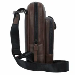 Piquadro Harper Umhängetasche Leder 18 cm