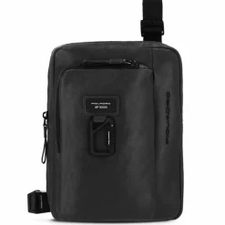 Piquadro Harper Umhängetasche Leder 21 cm