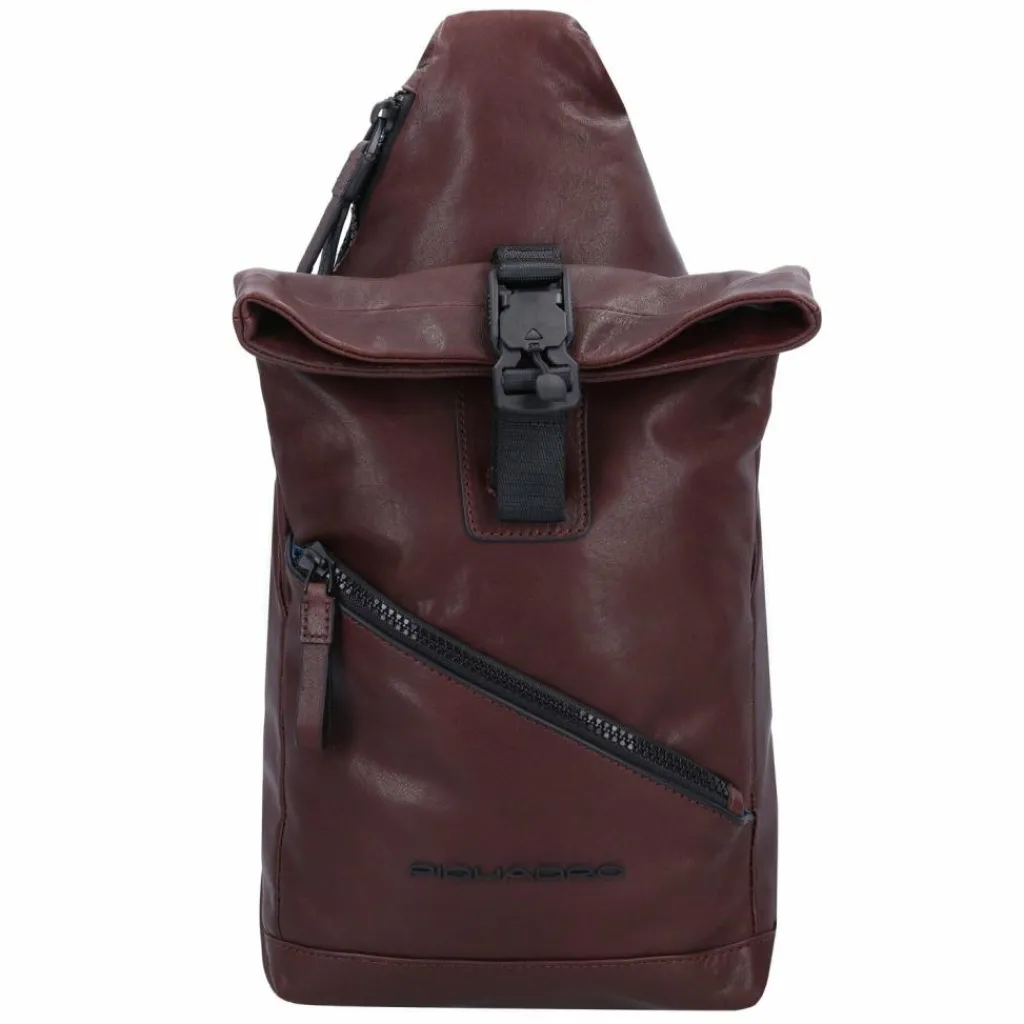 Hot Piquadro Harper Umhängetasche RFID Leder 38 cm dark brown
