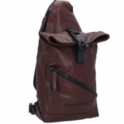Hot Piquadro Harper Umhängetasche RFID Leder 38 cm dark brown