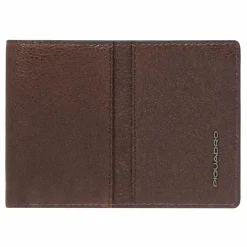 Clearance Piquadro Hedley Geldbörse RFID Schutz Leder 12.5 cm dark brown