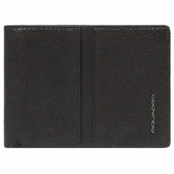 Piquadro Damengeldbörsen Querformat<Hedley Geldbörse RFID Schutz Leder 12 cm black