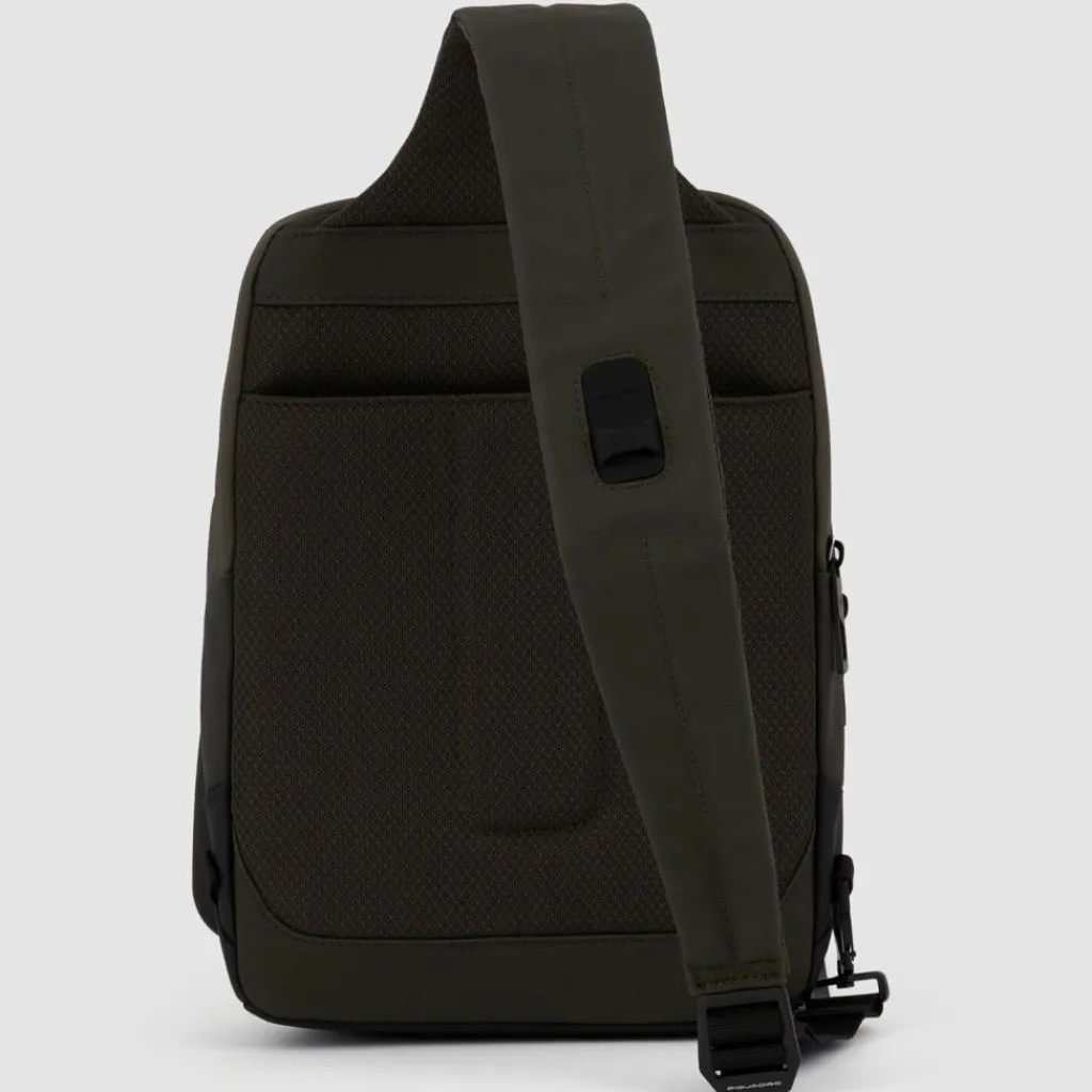 Piquadro Hidor Umhängetasche 22 cm green