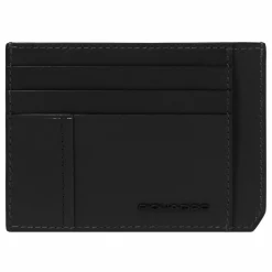 Clearance Piquadro Liko Kreditkartenetui RFID Schutz Leder 11 cm black